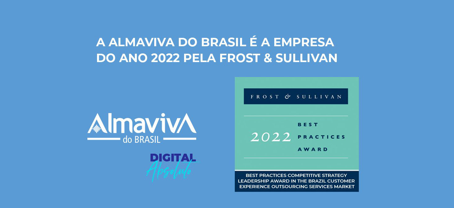 AlmavivA do Brasil é empresa do ano em 2022 pela Frost & Sullivan